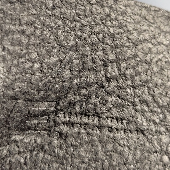 Brave women's grey Italian leather belt - Picture 9 of 10